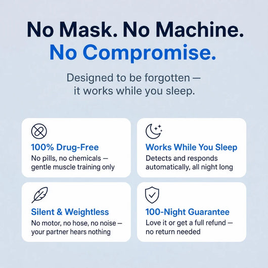 Hushlea Pro: no mask, no machine, no compromise