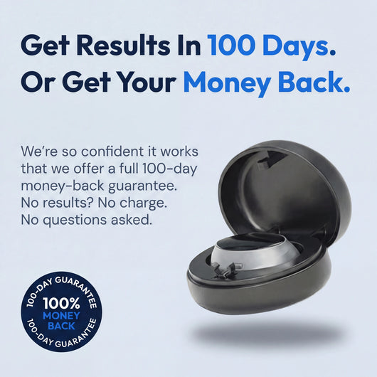 Hushlea Pro with a 100-night money-back promise