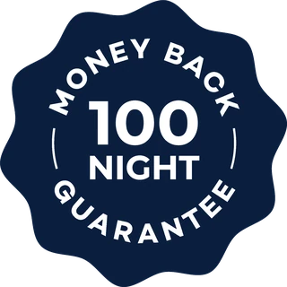 100-night money-back guarantee
