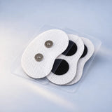 Hushlea contact patches on their film: magnets on top, gel pads underneath